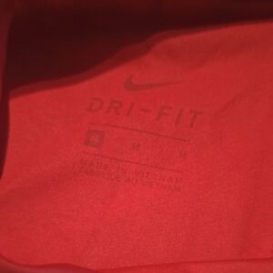 Nike Dri-FIT Shirt in Bold Red